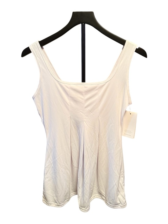 Karma Tops - NWT Karma White Flowy Activewear Tank Top Sleeveless Women’s Medium